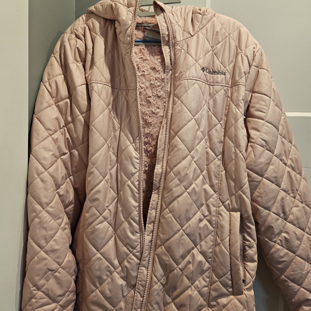 Columbia Plush Pink Fleece Jacket